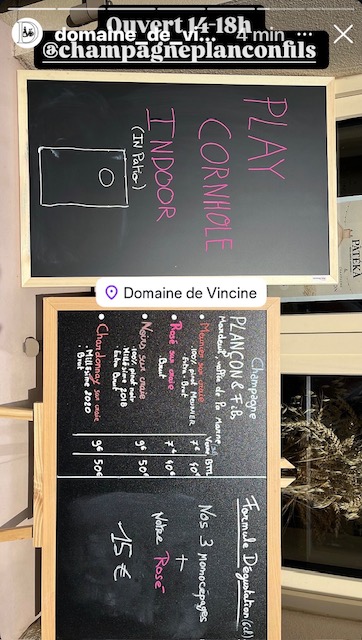 Animation Champagne & Cornhole : l’alternative conviviale de la Maison Plançon & Fils. — photo 3