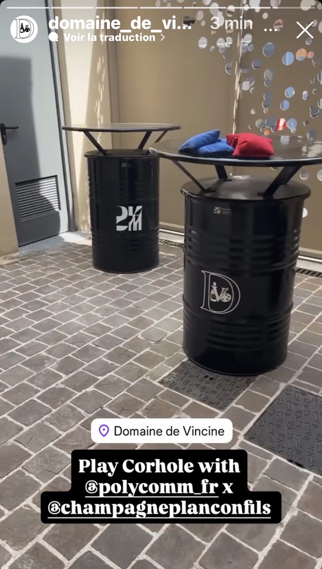 Animation Champagne & Cornhole : l’alternative conviviale de la Maison Plançon & Fils. — photo 4
