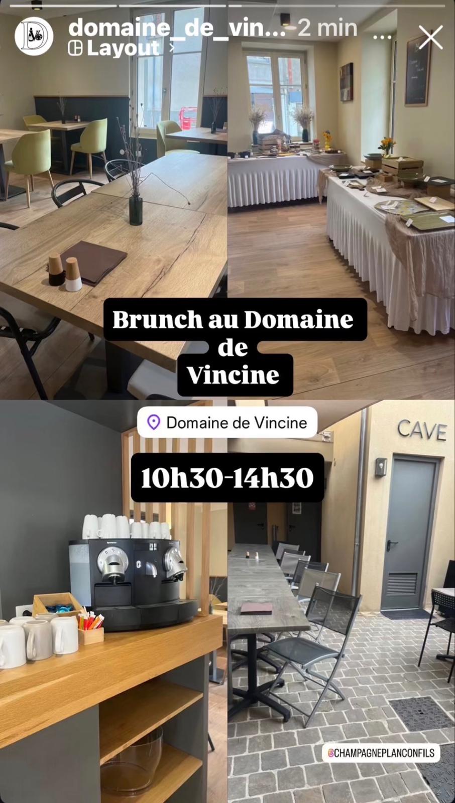 Brunch n°3 du Domaine de Vincine 10h30 -14h30 — photo 2
