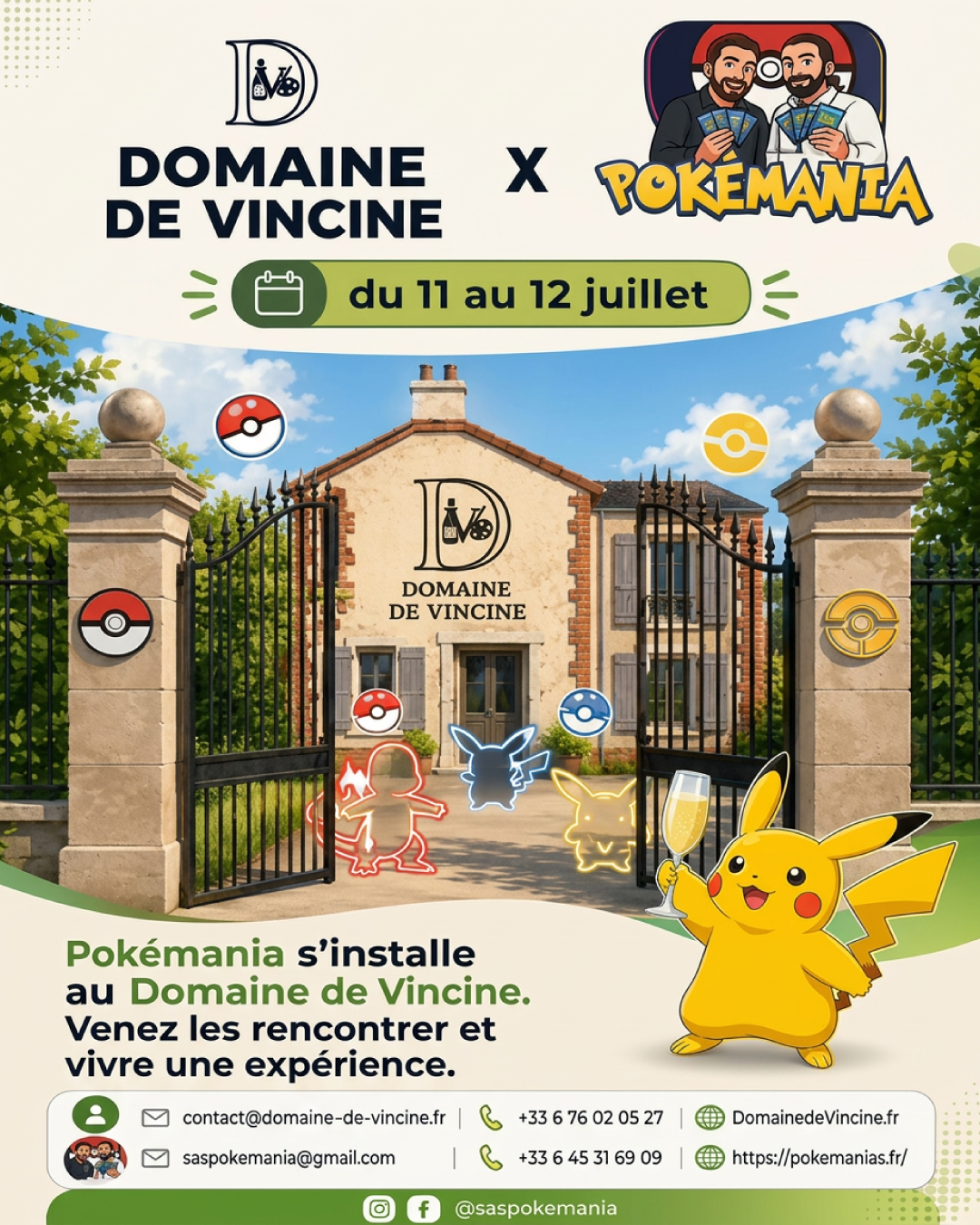 Pokemania51 était résident au Domaine de Vincine
